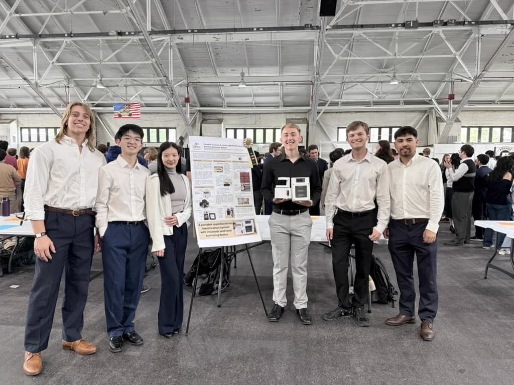 The ELSTAR senior design team of six engineers