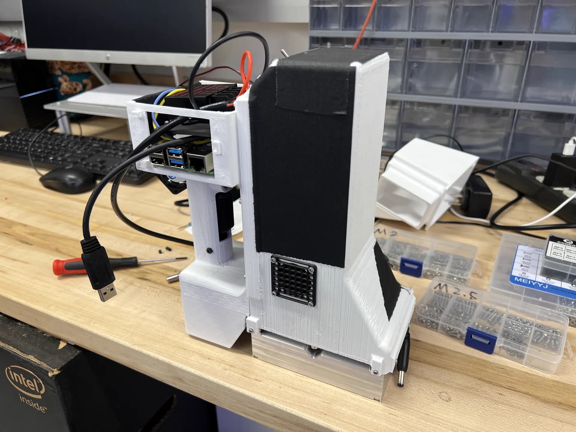 The full corn scanner prototype