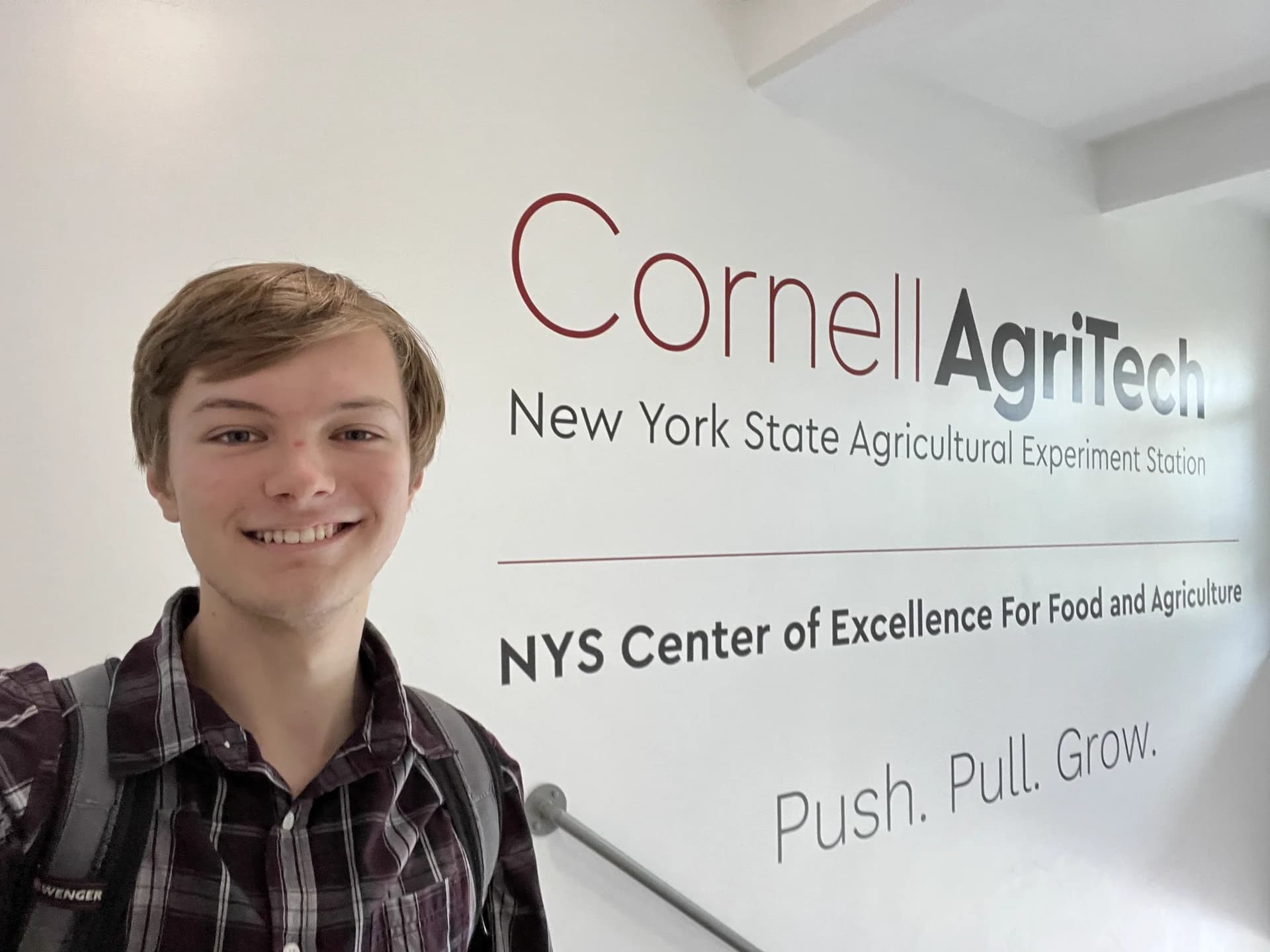 Collaborating with mentors at Cornell AgriTech